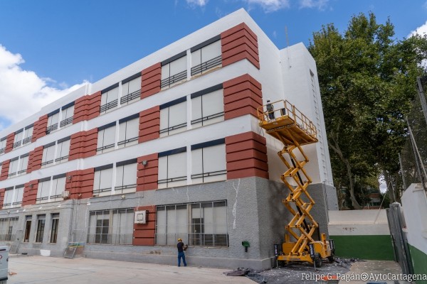 Ventiladores a costa de los Presupuestos Participativos ante la falta de climatización en los colegios de Cartagena