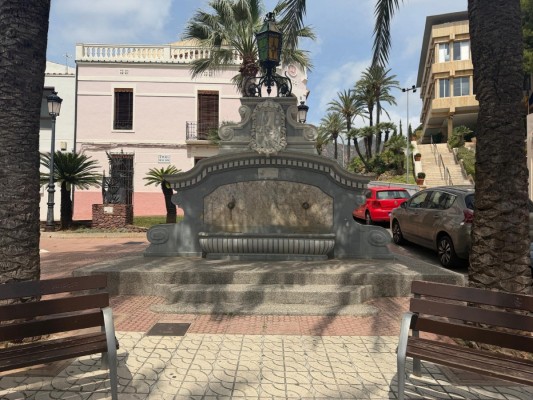 Benicàssim celebrará el centenario de la fuente del Señor en 2027 y prevé la restauración de su entorno
