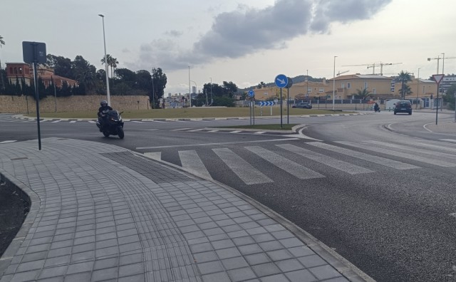 La Vila Joiosa finaliza las obras de reurbanización del bulevar del polígono El Torres 