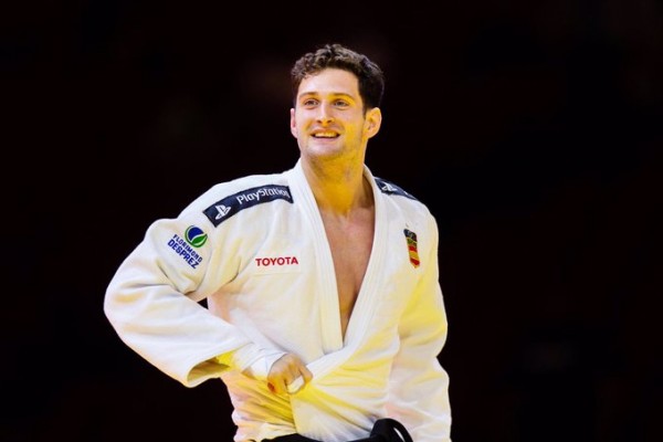El judoca español Niko Sherazadishvili peleará por un bronce en -100 kg en Paris 2024