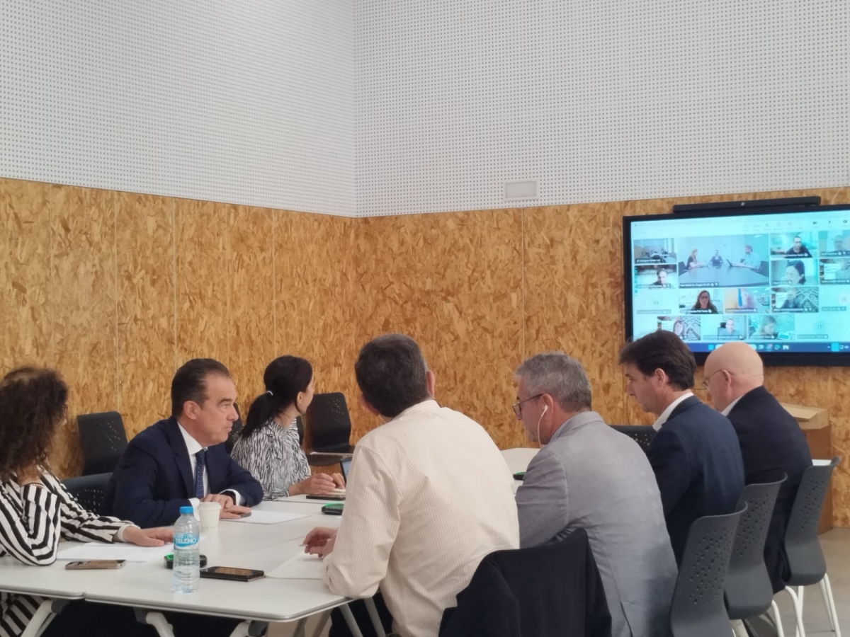 Un momento de la reunión técnica en el seno de Avant.