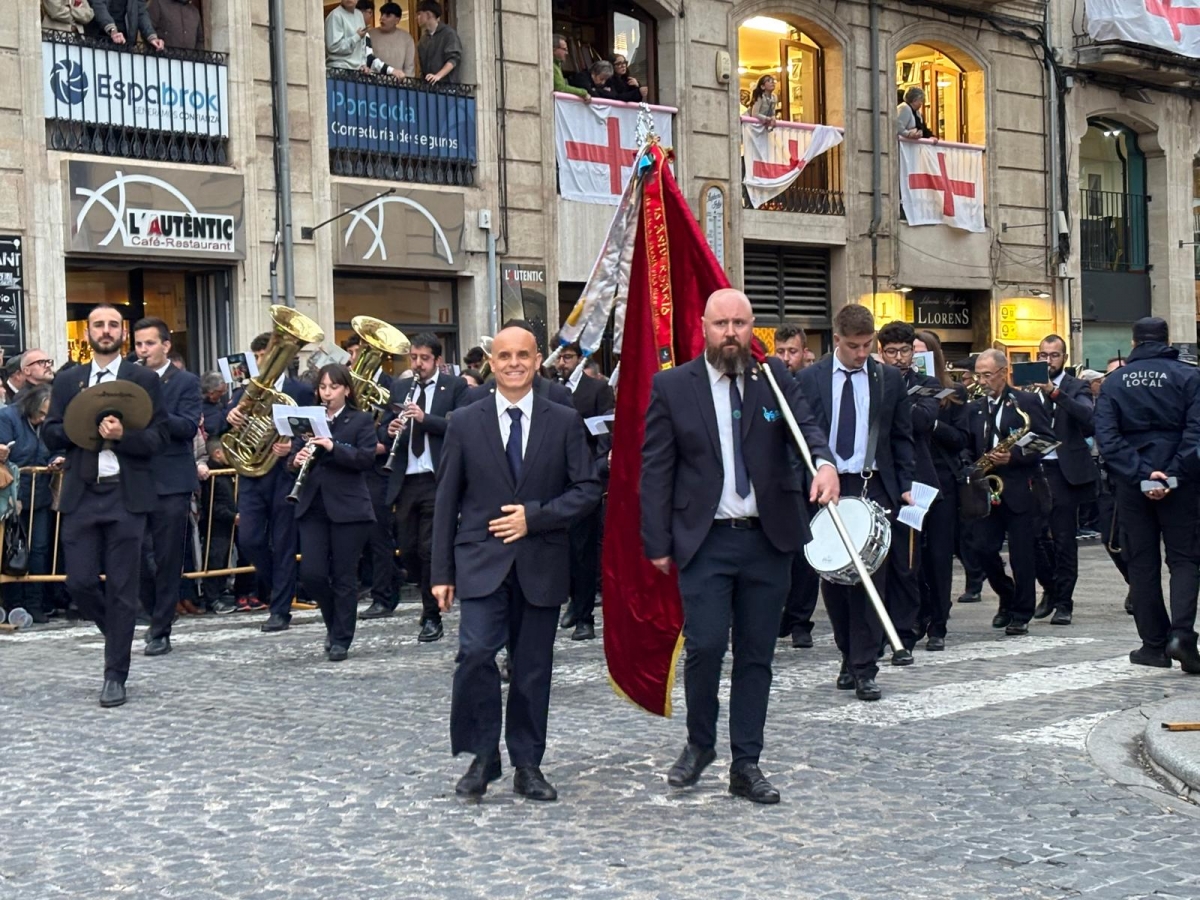 Una de las 22 bandas que ha participado en la Fiesta del Pasodoble.