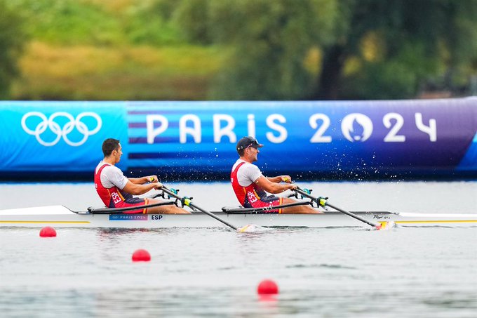 Aleix García y Rodrigo Conde, quintos en la final de doble scull del remo en París/EUROPA PRESS - 