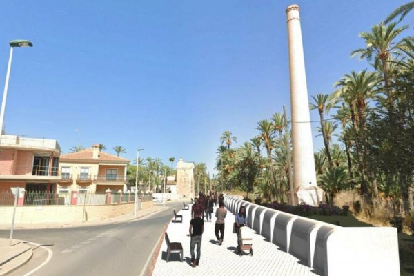 Elche prepara catas en el Molí de Ressemblanc para su recuperación y proyecto de Curtidores