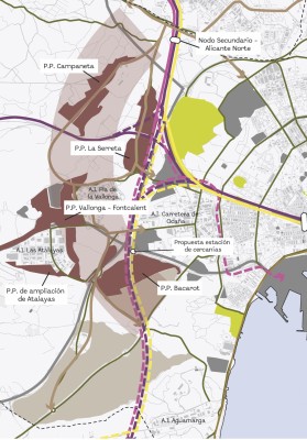 Alicante aspira a sumar hasta 434 ha de suelo industrial con cinco nuevos sectores en el PGE