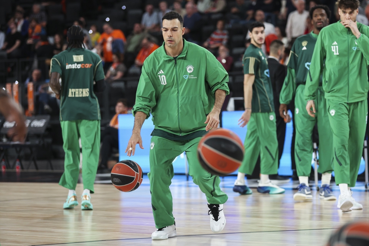 Kostas Sloukas, baja sensible de Panathinaikos para la serie ante Valencia Basket