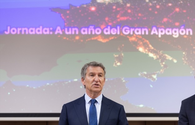 Feijóo culpa del apagón a Sánchez y la presidenta de Red Eléctrica por su 