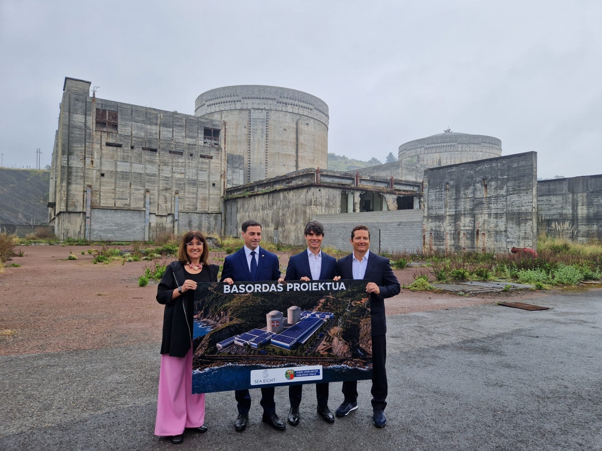 Atitlan desarrolla la planta de lenguado más grande de Europa en la antigua central nuclear de Lemoiz