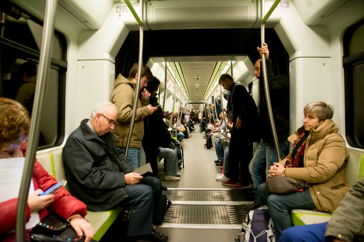Cuando viajar en metro es la única opción: el 17% lo utiliza al no poder aparcar el coche en su destino