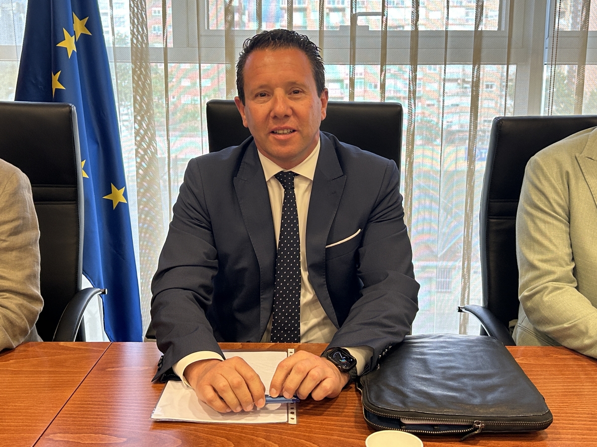 El alcalde de Mula, Juan Jesús Moreno.