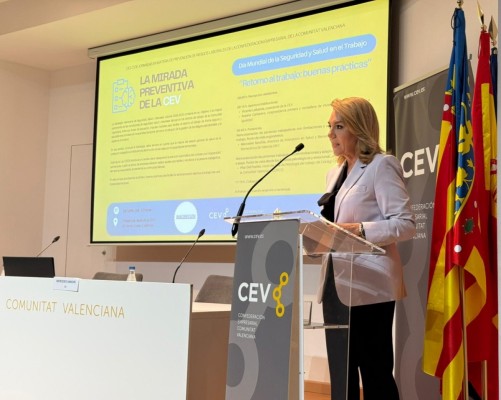 Camarero destaca que la Comunitat es la tercera con menor índice de siniestralidad laboral