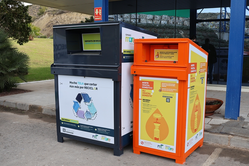 El Consorci Mare ya ha implantado 145 contenedores de textil y aceite en sus municipios