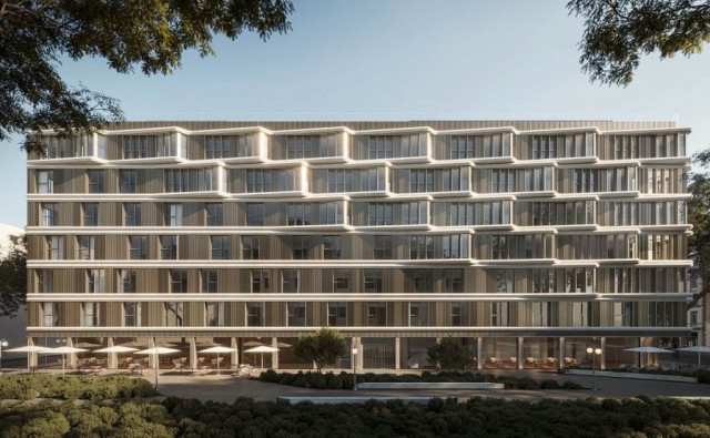 El hotel premium Intelier Malvarrosa Plaza ultima su apertura