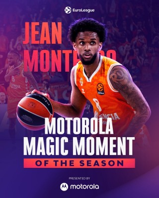 Una jugada de Montero, elegida la mejor de la Euroliga por los aficionados