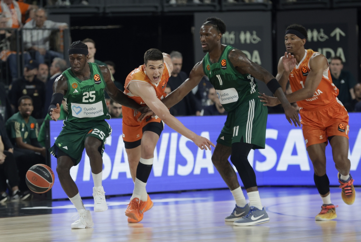 Valencia Basket roza la épica y cae ante Panathinaikos en el primer duelo de la serie