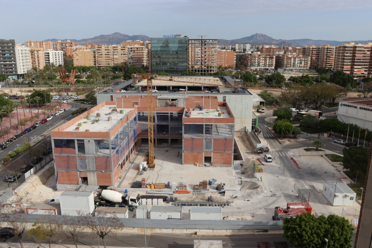 Así avanza la obra de la sede de Isabial en Alicante: nuevo edificio para la investigación listo para 2027