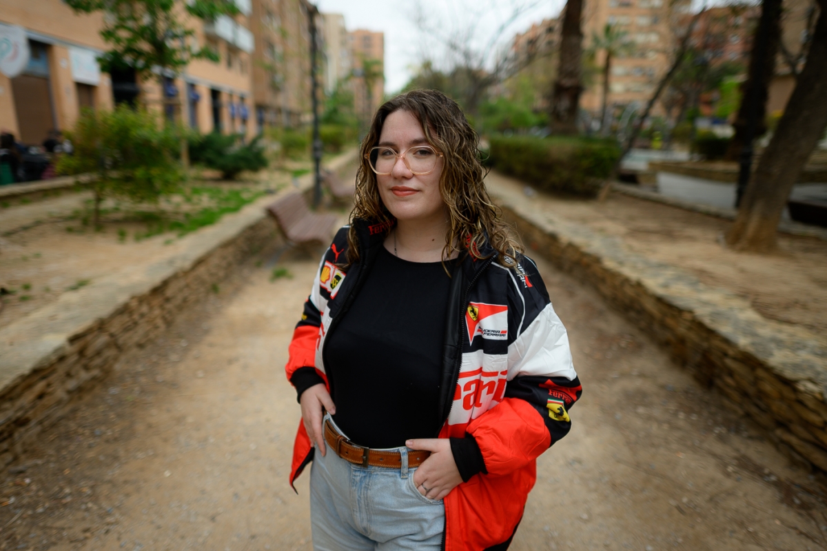 Noelia Rojas, presidenta del Consell de la Joventut de València. - Foto: KIKE TABERNER Noelia Rojas, presidenta del Consell de la Joventut de València.