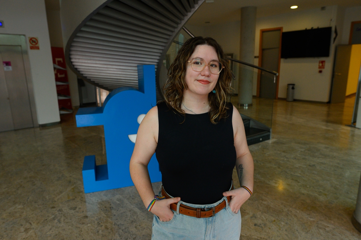 Noelia Rojas, presidenta del Consell de la Joventut de València. - Foto: KIKE TABERNER Noelia Rojas, presidenta del Consell de la Joventut de València.