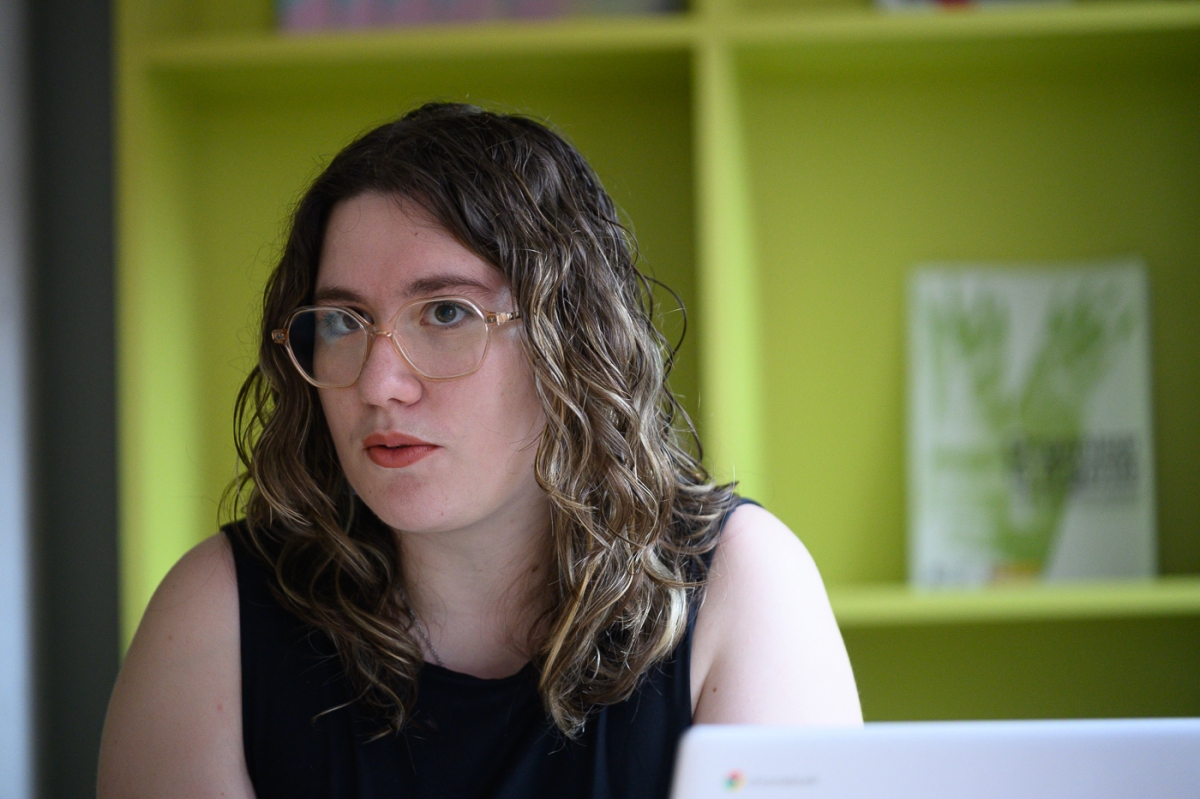 Noelia Rojas, presidenta del Consell de la Joventut de València. - Foto: KIKE TABERNER Noelia Rojas, presidenta del Consell de la Joventut de València.