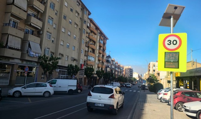 El Ayuntamiento de la Vila Joiosa estrena radares pedagógicos sin objetivo de recaudación