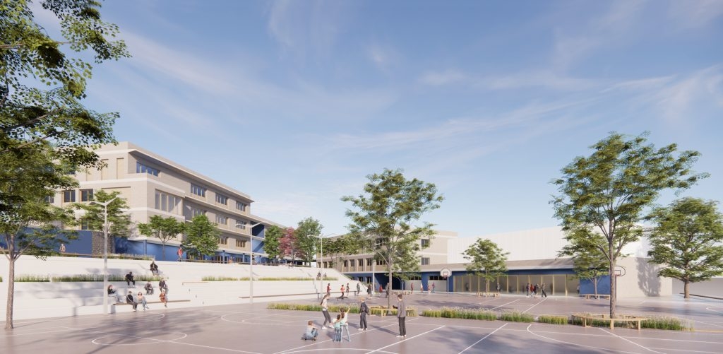 Finestrat modifica el contrato de las obras del instituto: más tiempo por problemas durante los trabajos
