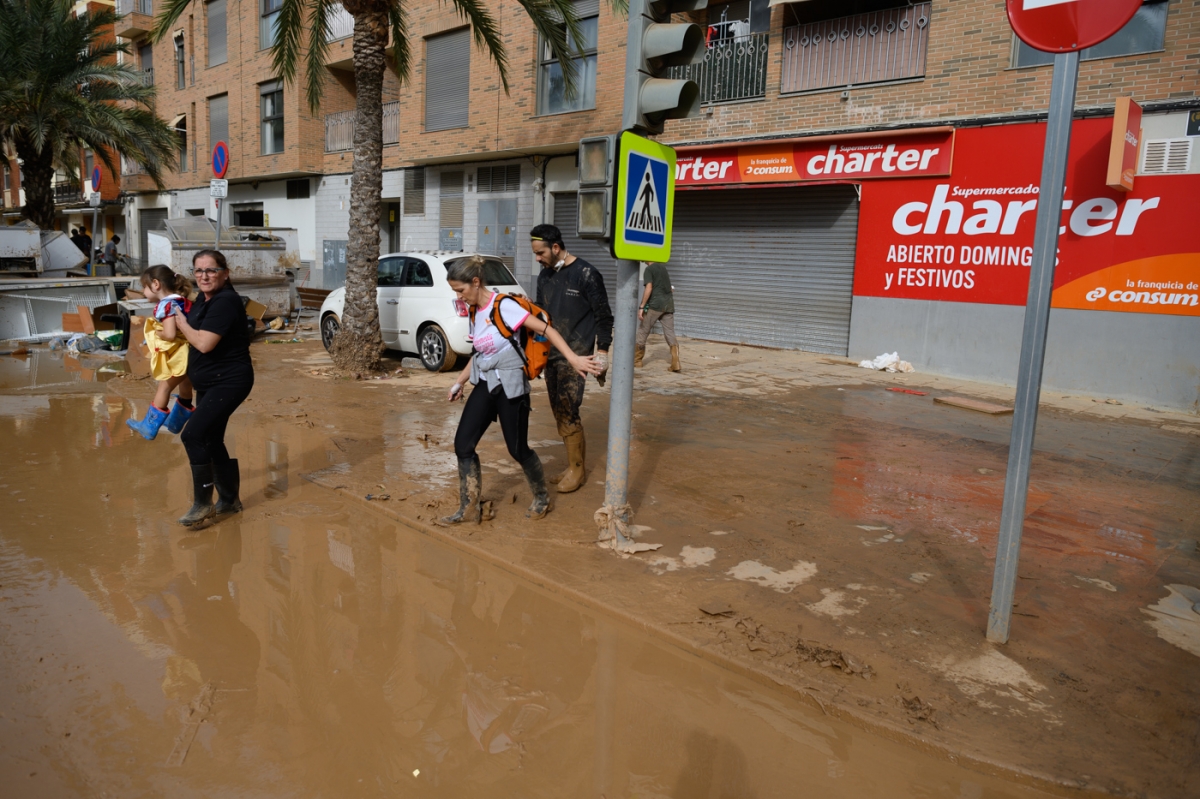 Imagen de archivo de la Dana del 29 de octubre de 2024 en Albal.