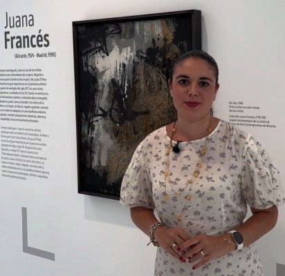 Alicante homenajeará a la pintora alicantina Juana Francés con una placa en la plaza del ayuntamiento

