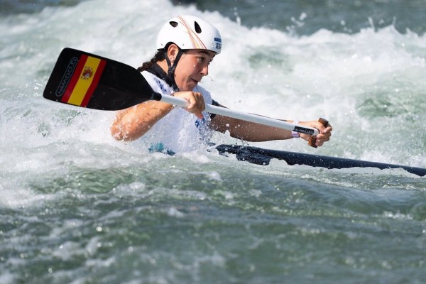 La piragüista española Miren Lazkano se mete en la final del C1 en eslalon