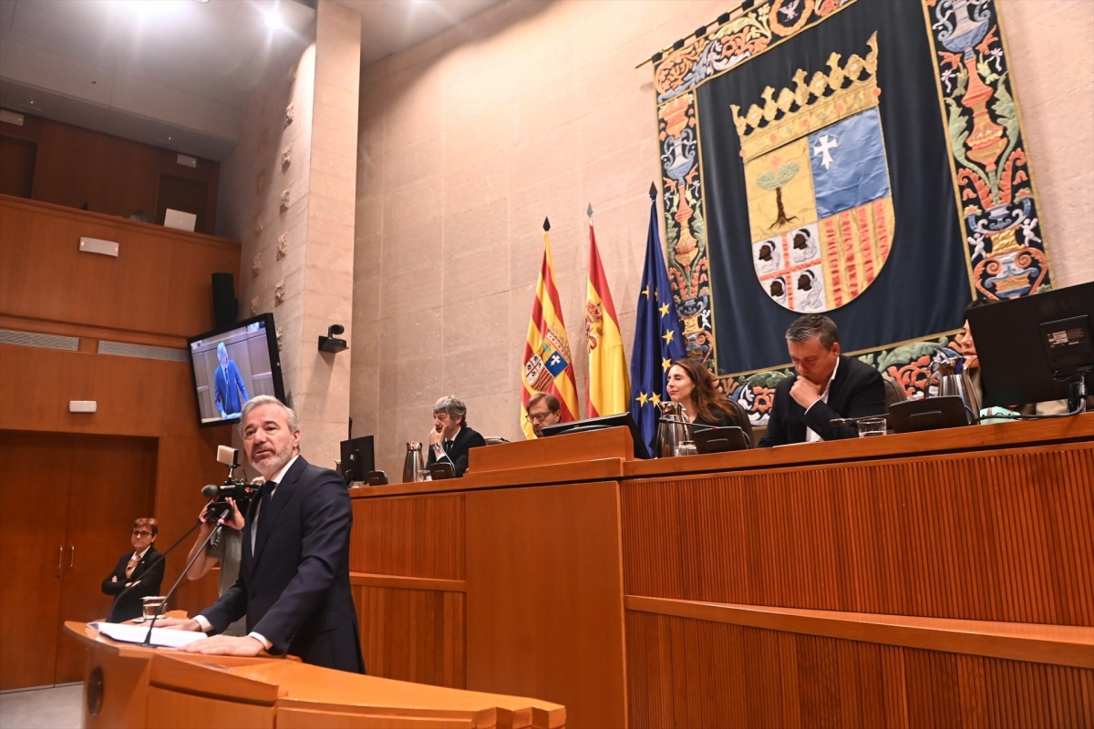 Jorge Azcón (PP) investido presidente del Gobierno de Aragón de la XII legislatura