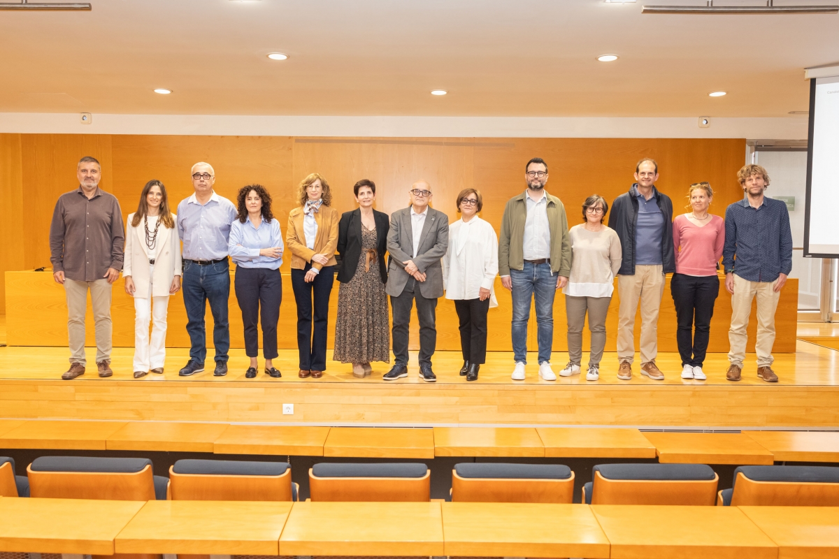 El equipo elegido por Jesús Lancis para su proyecto al frente de la UJI. 
