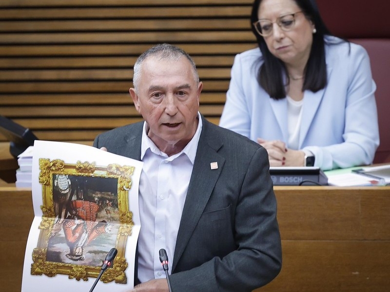 El síndic de Compromís, Joan Baldoví.