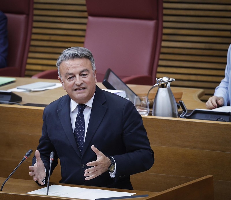 El diputado del PSPV José Chulvi.