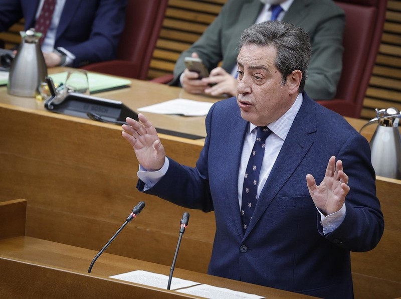 El síndic de Vox, José María Llanos.