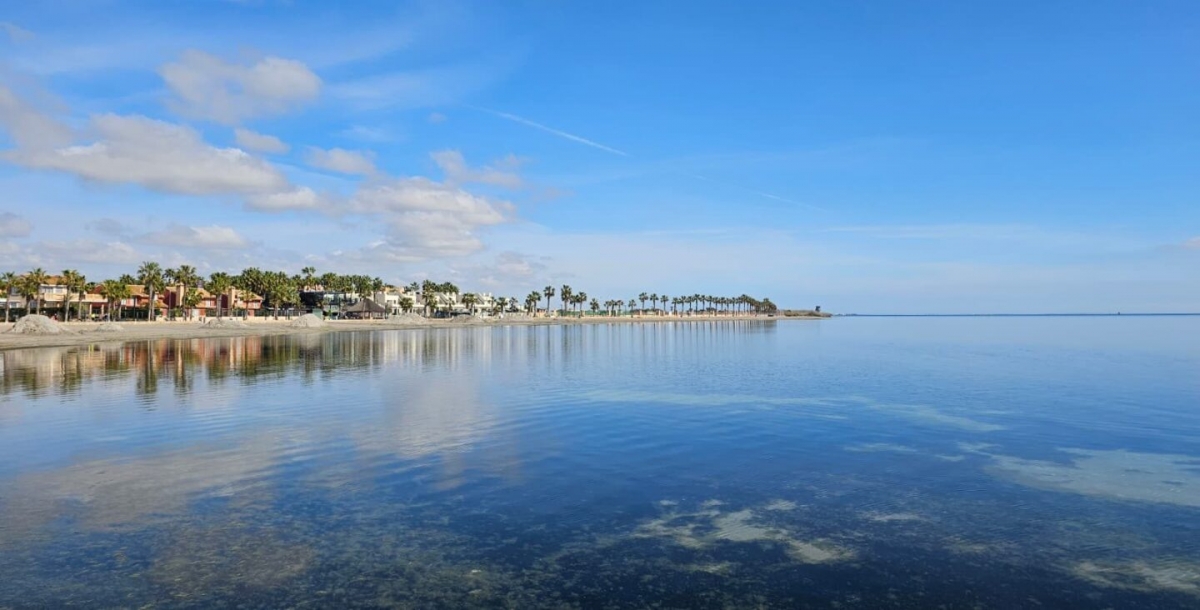 Los Alcázares alza la voz ante los fangos del Mar Menor: 