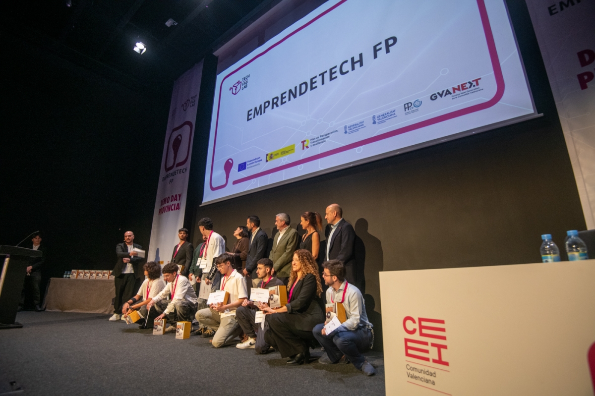 Innovación desde las aulas: cinco proyectos destacan en el Demo Day de EmprendeTech FP