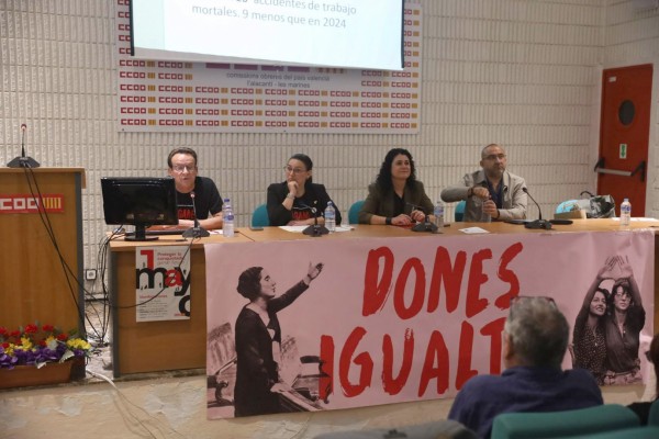 CCOO llama a llenar las calles el 1 de Mayo en Alicante para exigir salarios dignos, vivienda y democracia