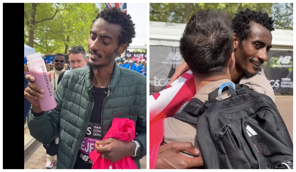 Santa Madre, la marca ilicitana que ayudó a Yomif Kejelcha a correr bajo las dos horas en la Maratón