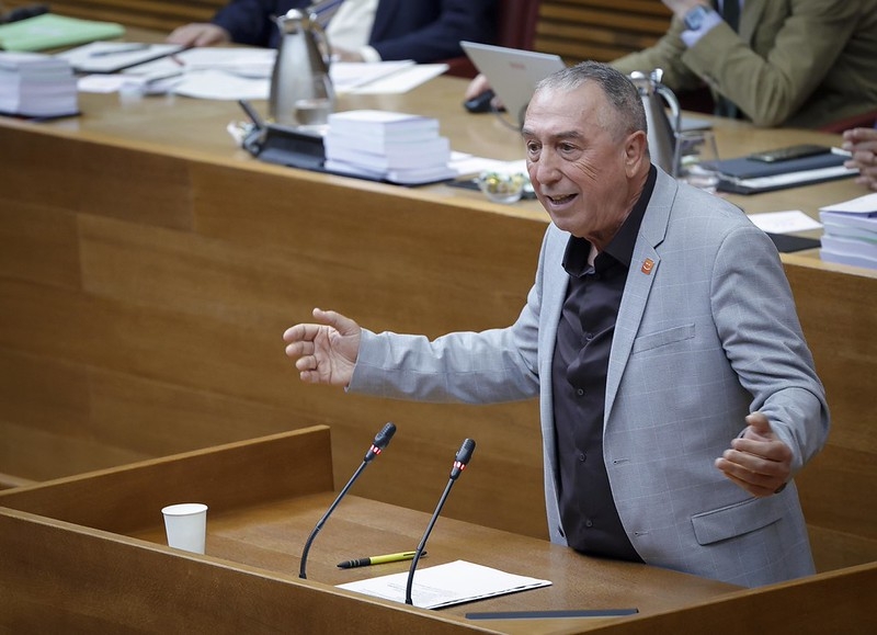 El síndic de Compromís, Joan Baldoví.