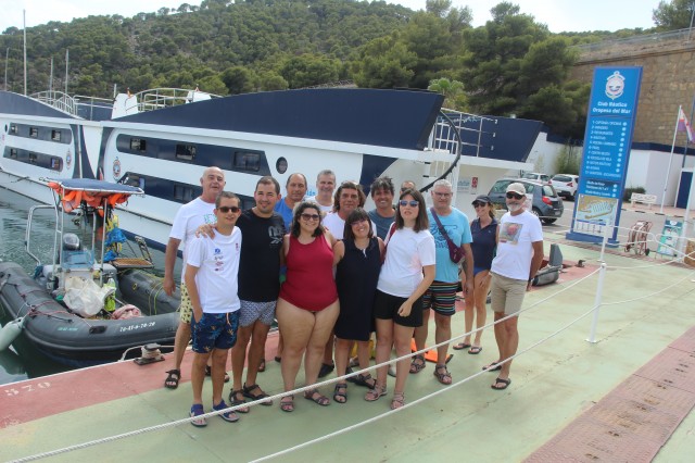Cocemfe y los buceadores de Castelló programan la sexta jornada para hacer el Mediterráneo accesible