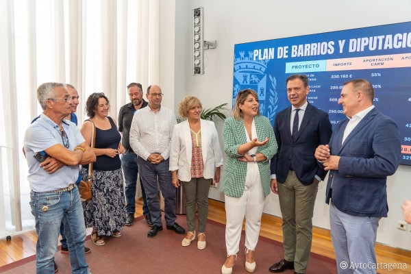 Seis áreas de Cartagena serán mejoradas con una inversión de dos millones de euros para seguridad e infraestructuras