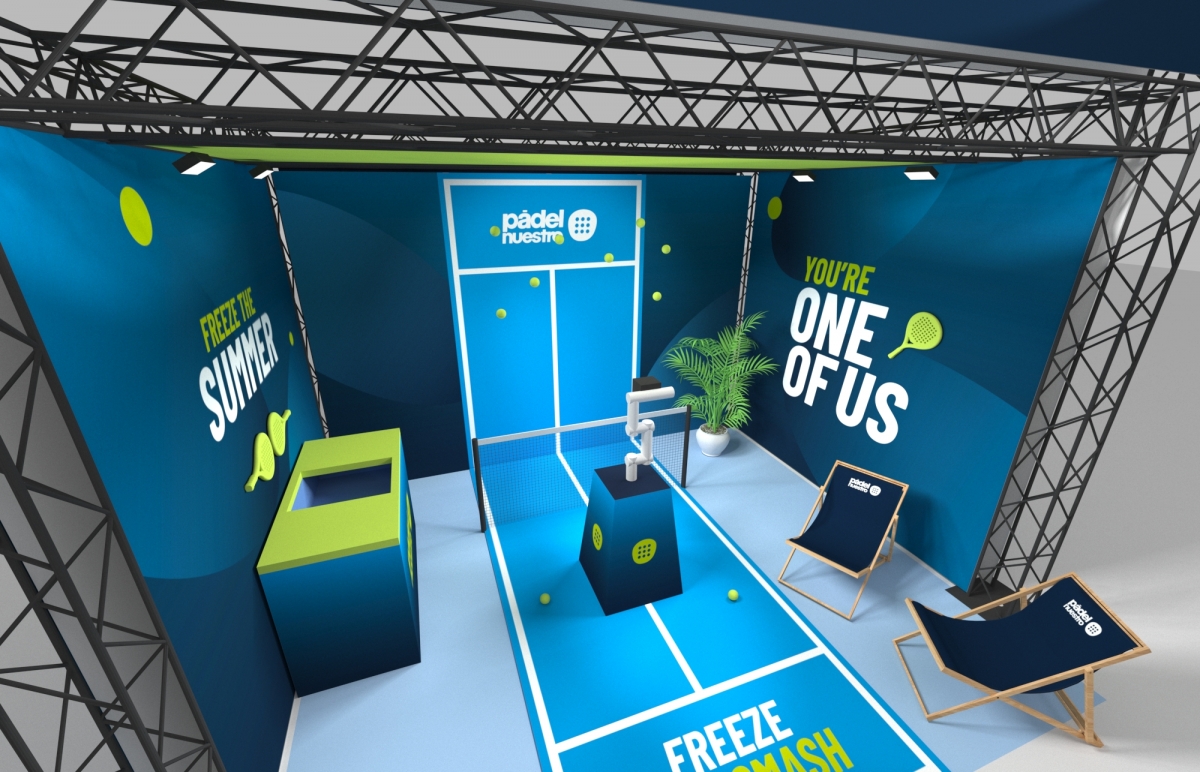 Pádel Nuestro llega por primera vez al WARM UP Estrella de Levante como patrocinador oficial 