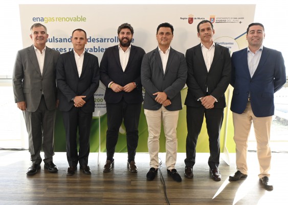 Enagás invertirá 75 millones para construir plantas de biogás en San Javier, Las Torres y Santomera
