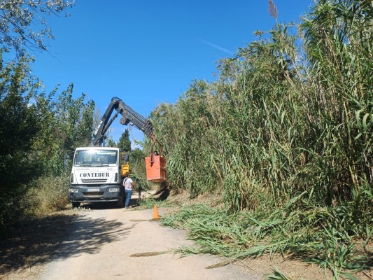 Burriana licita el mantenimiento de la jardinería del Clot y los prados costeros de la zona marítima 