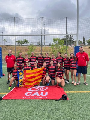El CAU Rugby Valencia se proclama Campeón de España Femenino M17
