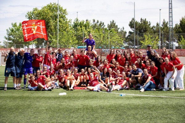 Las chicas del Real Murcia sí ascienden y por partida doble