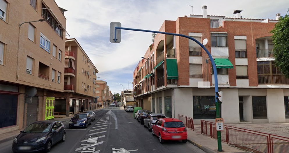 Primer día sin camiones pesados en el tramo urbano de Santomera