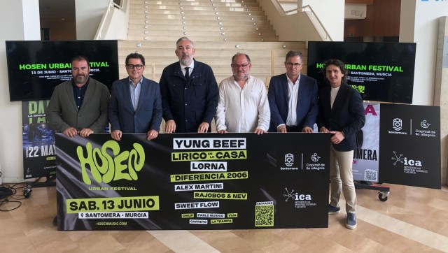 Santomera se apunta a la fiebre de los festivales: el Hosen Urban celebrará su primera edición el 13 de junio