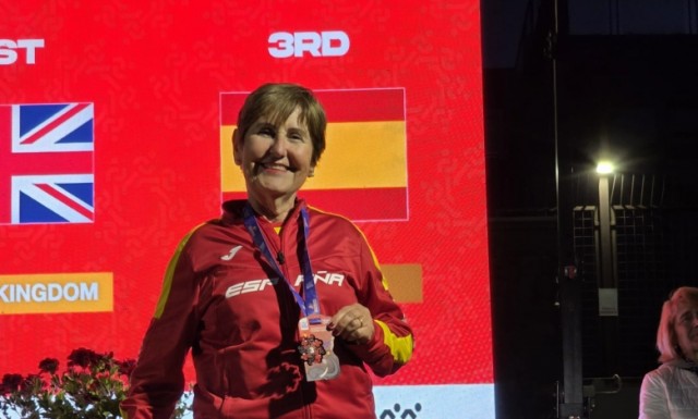 La murciana Estebana Esparza, bronce con España en el Europeo máster de 10K en Italia