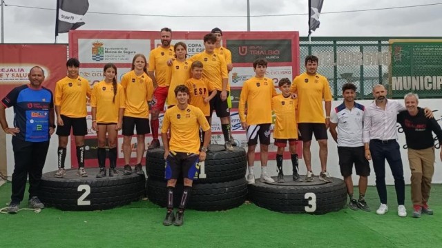 Los hermanos Barón se llevan a Madrid la tercera prueba de la Copa de España de trial bici