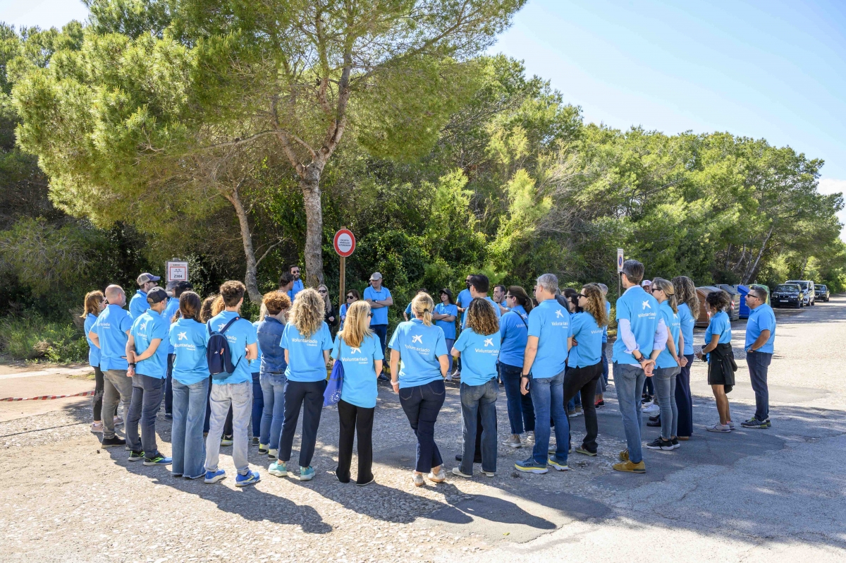 Actividad voluntariado Caixabank en imágenes
